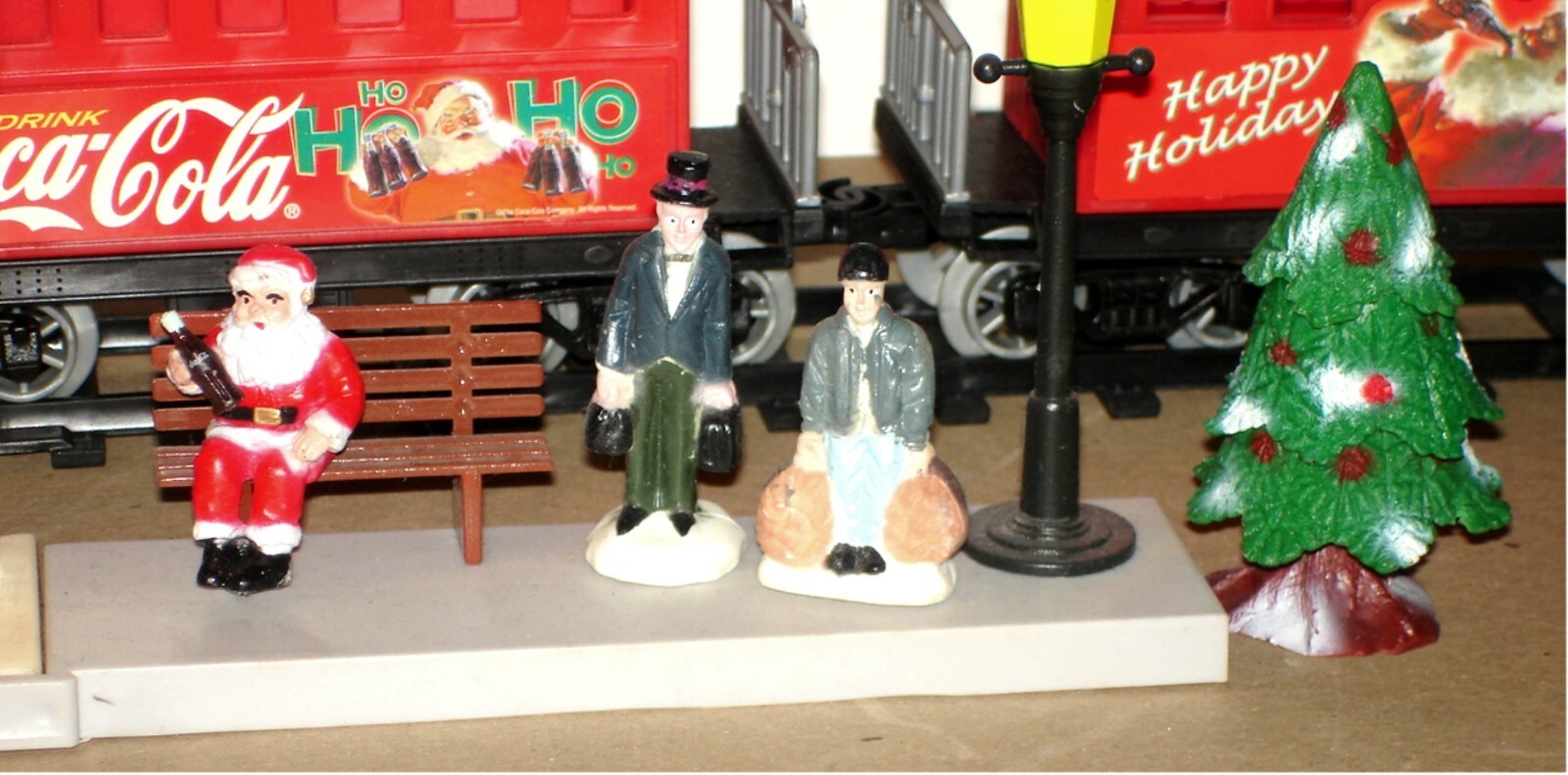 K-LINE (GOLDLOK) – COCA-COLA SANTA TRAIN – O-27 REMOTE CONTROL TRAIN