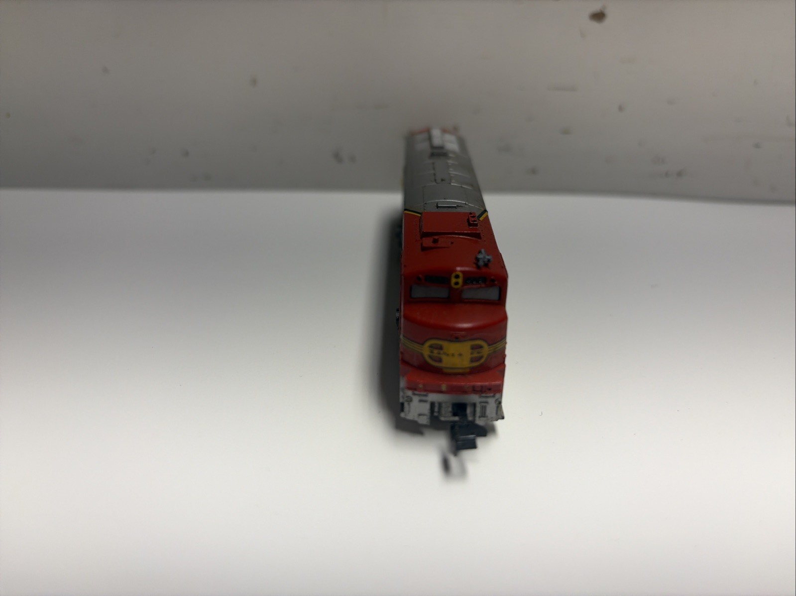 Vintage Minitrix N Scale Santa Fe 405 Diesel Locomotive – West Germany Untested