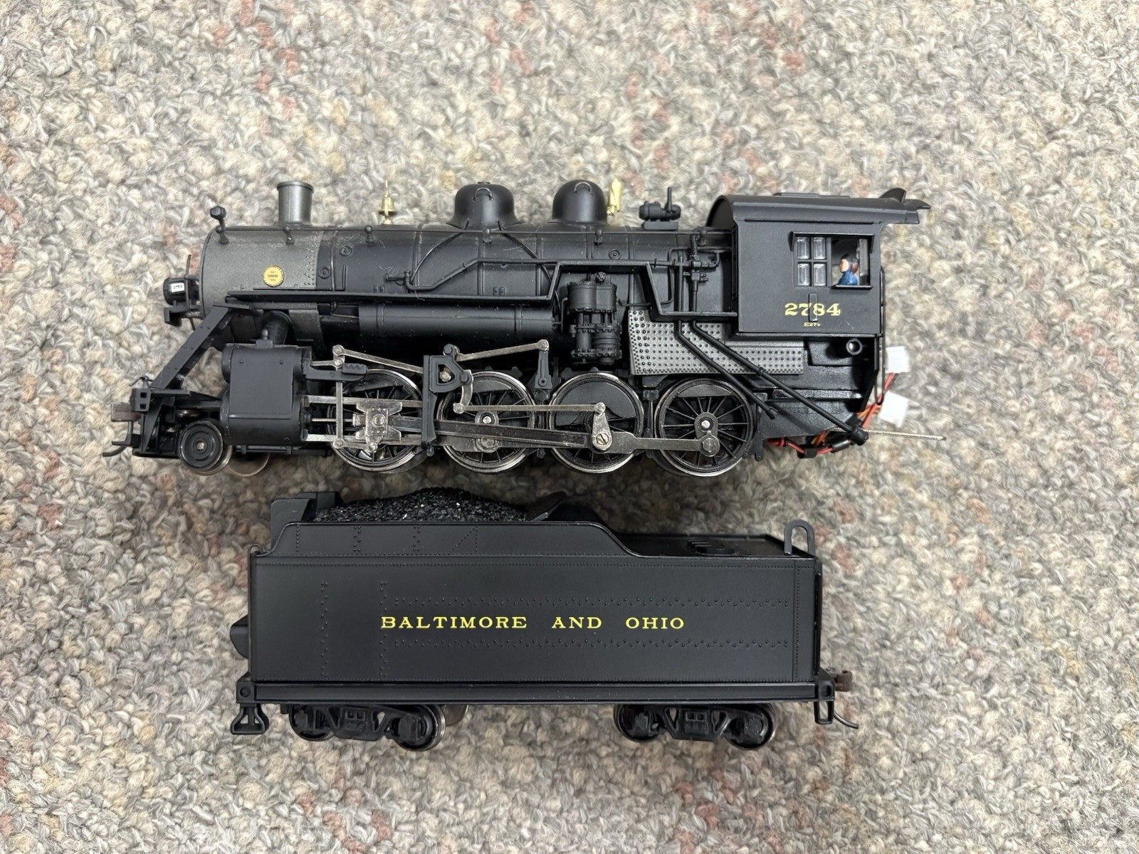 + Bachmann Spectrum HO Baldwin B&O Consolidation 2-8-0 Steam Locomotive 11412