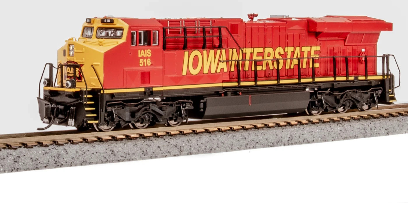 Broadway Limited N 9895 Iowa Interstate IAIS ES44AC Diesel Locomotive Stealth