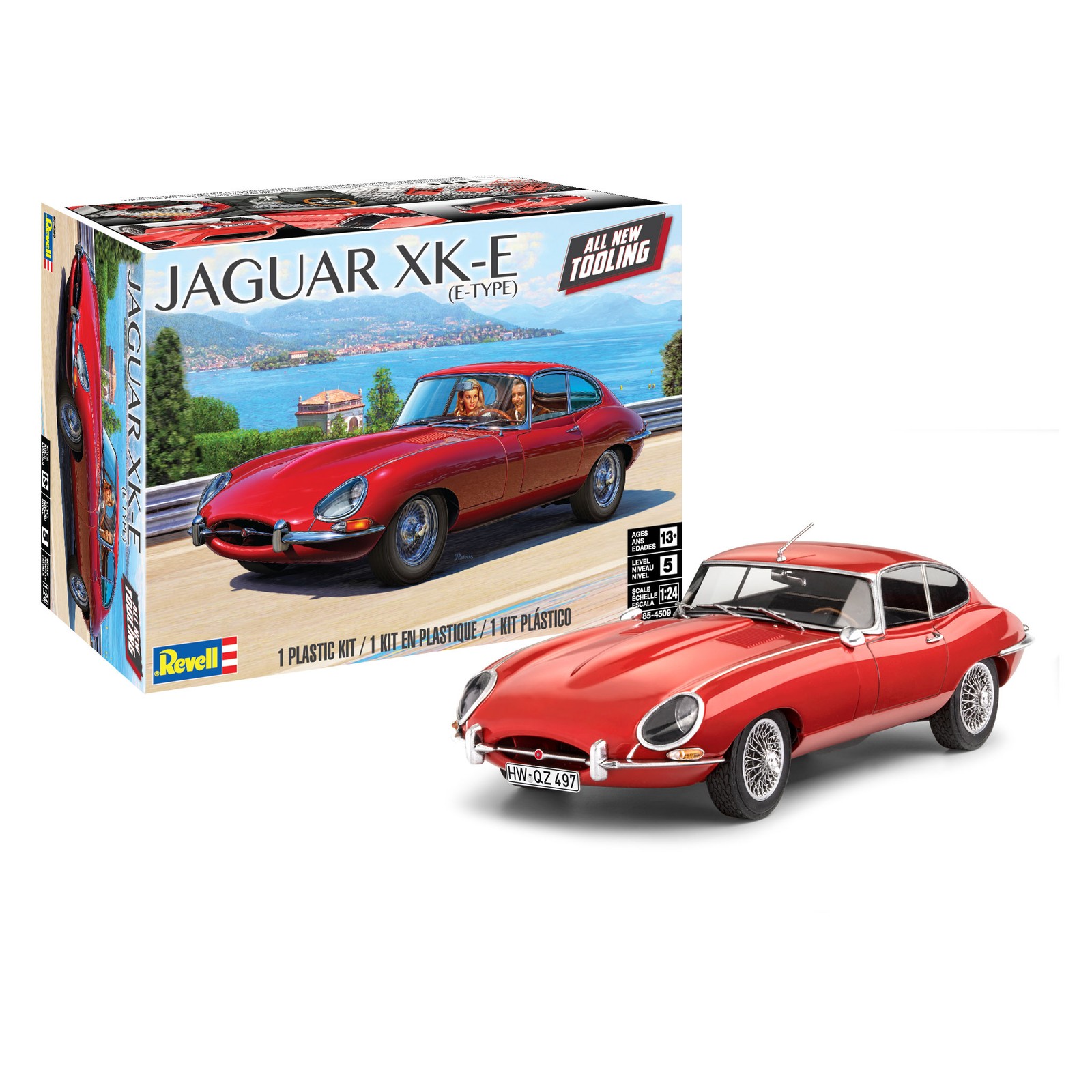 CARRERA REVELL OF AMERICAS INC 1/24 Jaguar XK-E E-Type RMX854509 Plastics