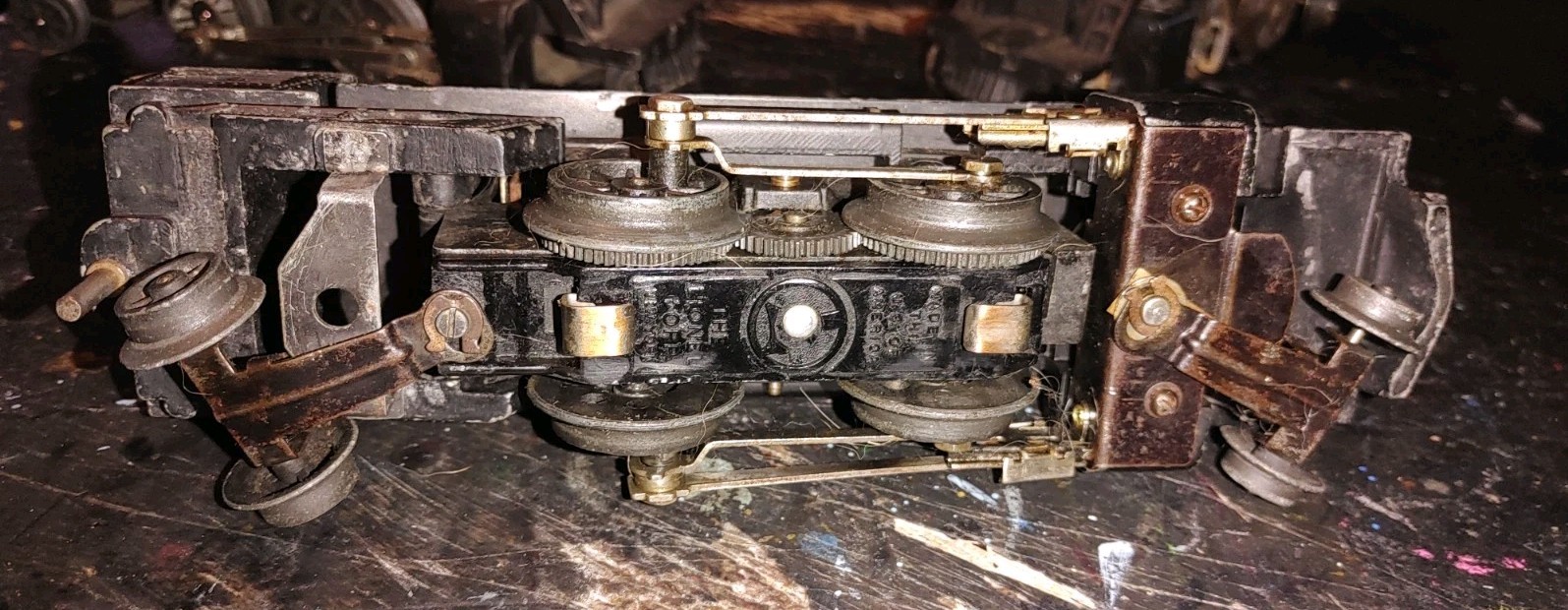 Vintage 6 Lionel Steam Locomotive Engine Parts & 2 Tenders (2)1684,246 & Unknown