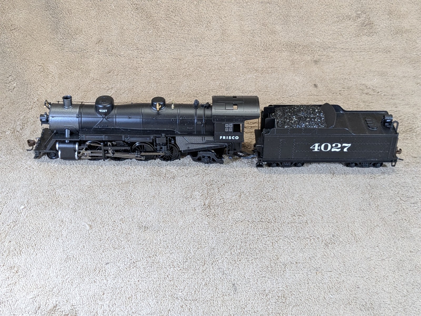 Bachmann 54405 HO Frisco 2-8-2 Light Steam Loco w/ Med Tender DCC Ready #4027