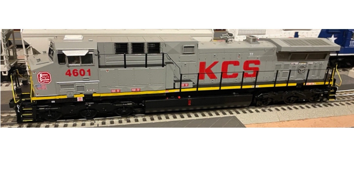 MTH PREMIER KANSAS CITY SOUTHERN AC4400CW DIESEL ENGINE PS3! 20-21737-1 KCS