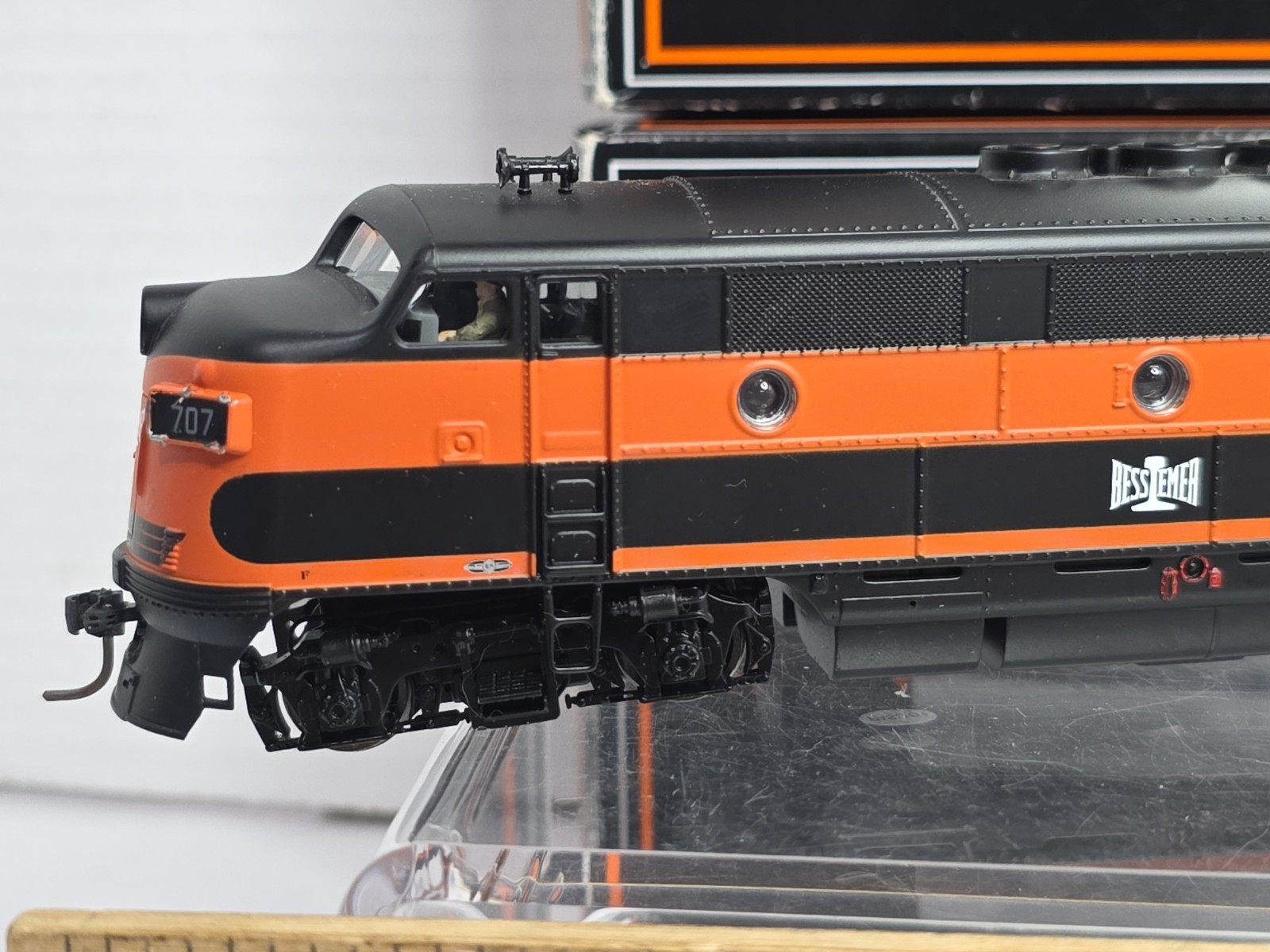 MTH HO Scale 85-2011-0 Bessemer & Lake Erie F-3 A A DCC Ready & Dmy Diesel Loco