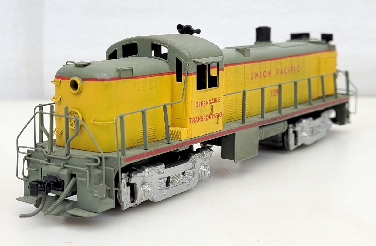 ALCO Models HO #D-132 Union Pacific RS-2 Brass Diesel Locomotive Engine ~ T94