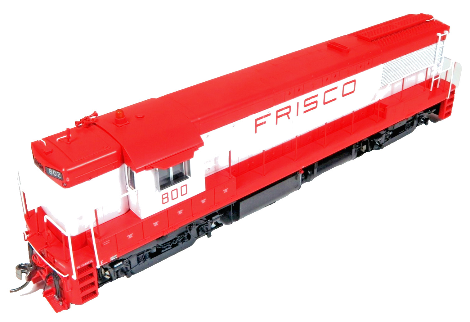 Rapido 35525 HO GE U25B High Hood DCC & ESU LokSound 5 Frisco #800 NEW