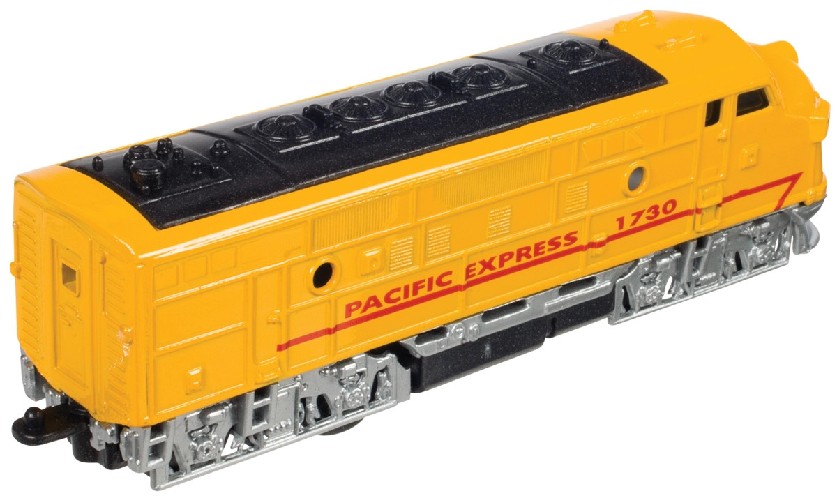 Classic Loco Diesel Engine Train Locomotive Powerful Pull Back Action 6 ½ Inches