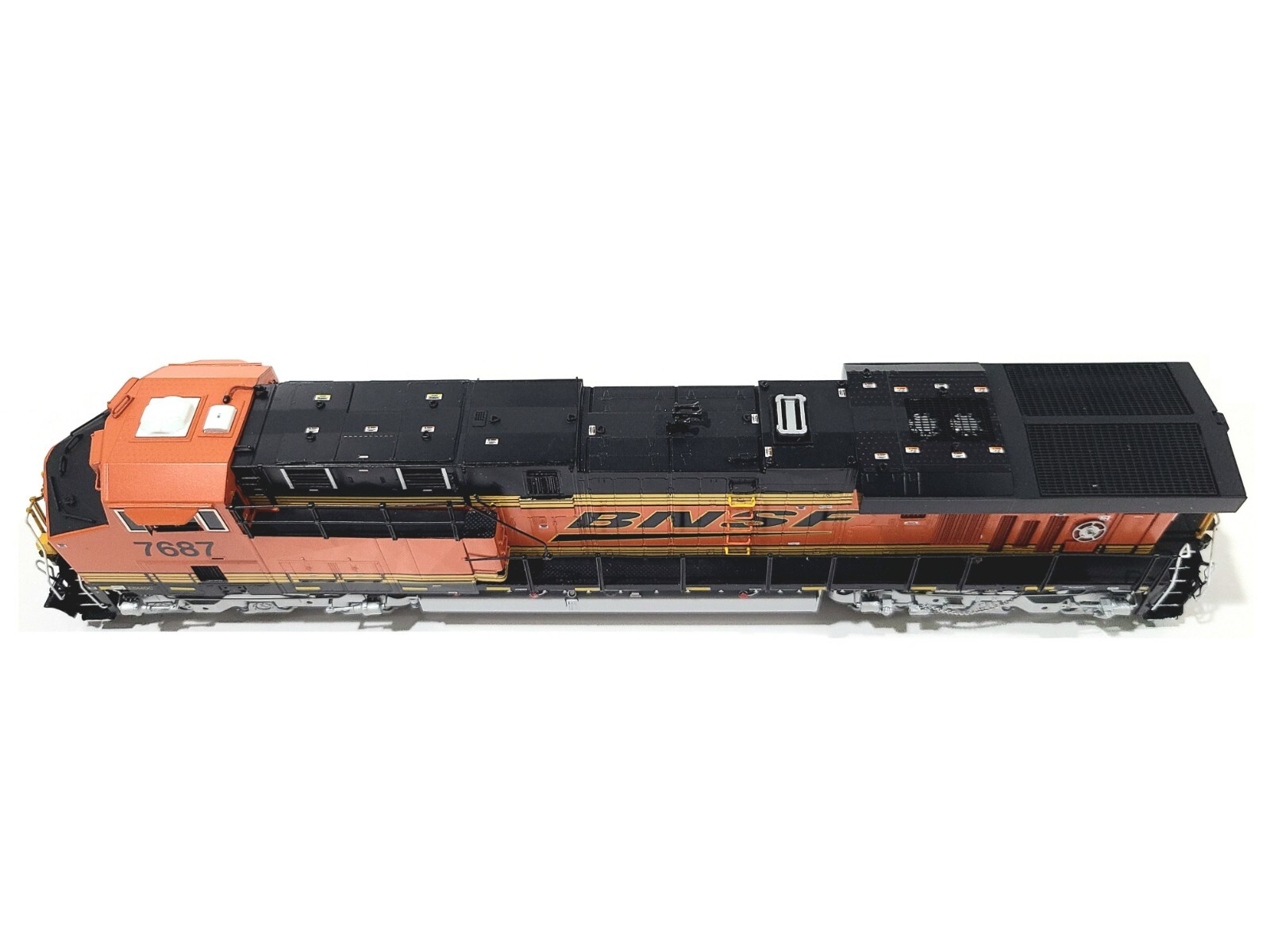 Overland OMI BNSF ES44DC Burlington Northern Santa #7687 HO Brass #AA-1225-1 DCC