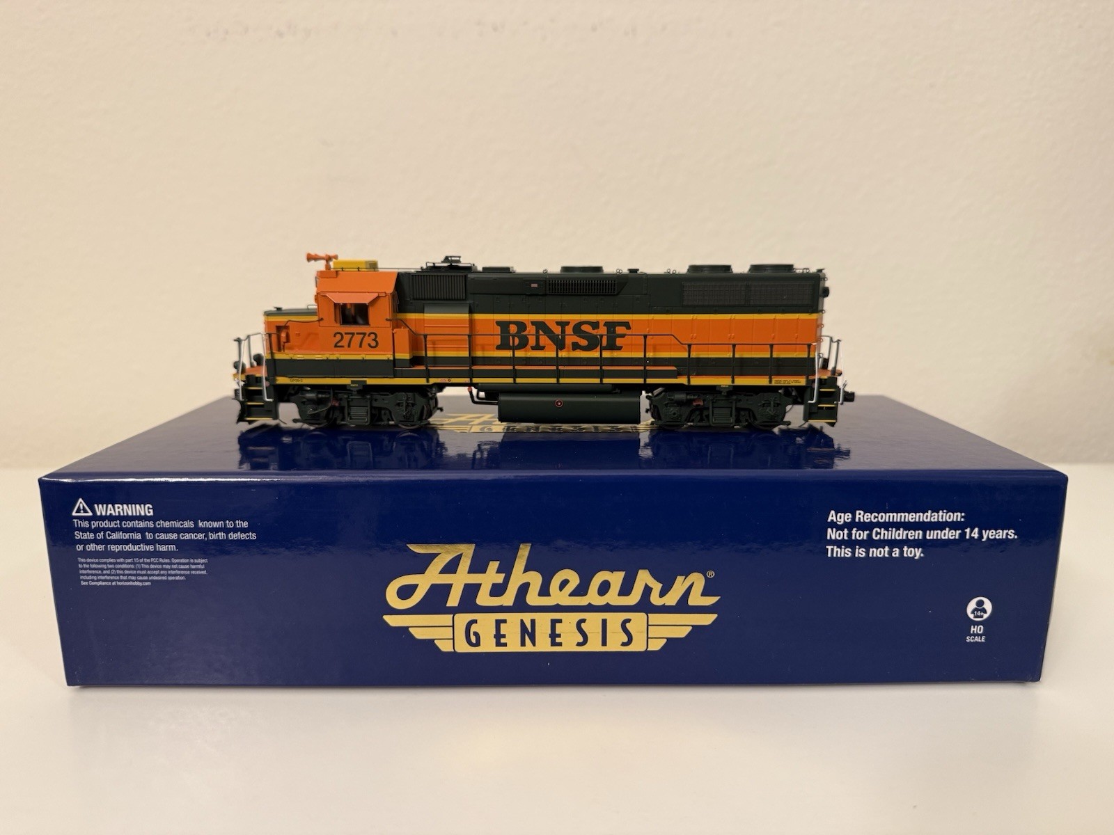 BNSF EMD GP39-2u #2773 DCC& Tsunami2 Sound HO Scale ATHG66355 Athearn Genesis