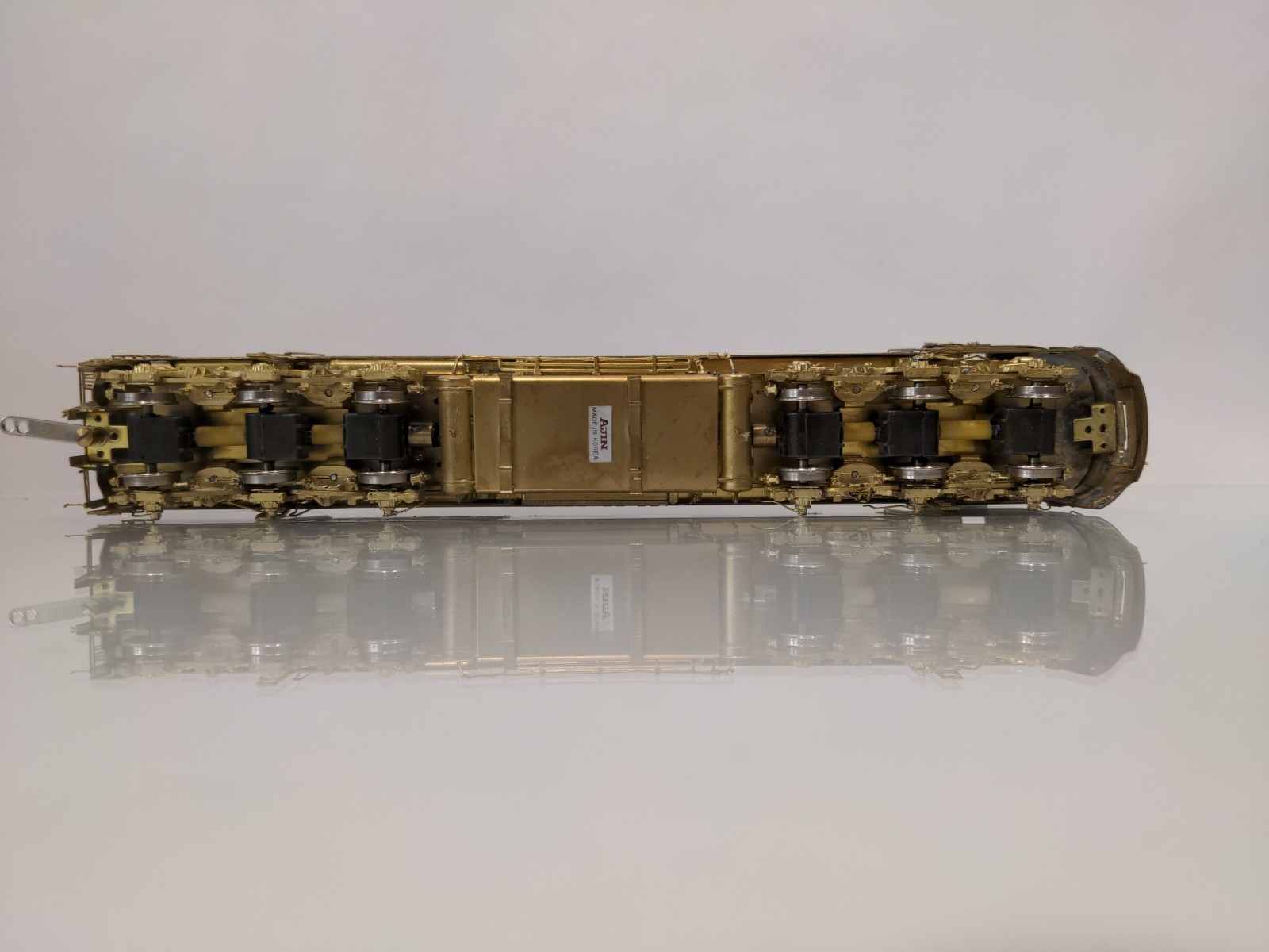 Overland Union Pacific UP 8500 hp 3-Unit Gas Turbine HO Unpainted Brass OMI-1849