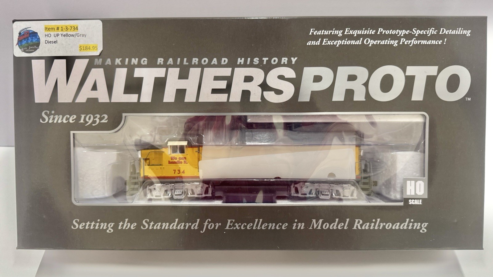 Walthers Proto HO Scale Union Pacific EMD GP30 Locomotive #734 920-48866
