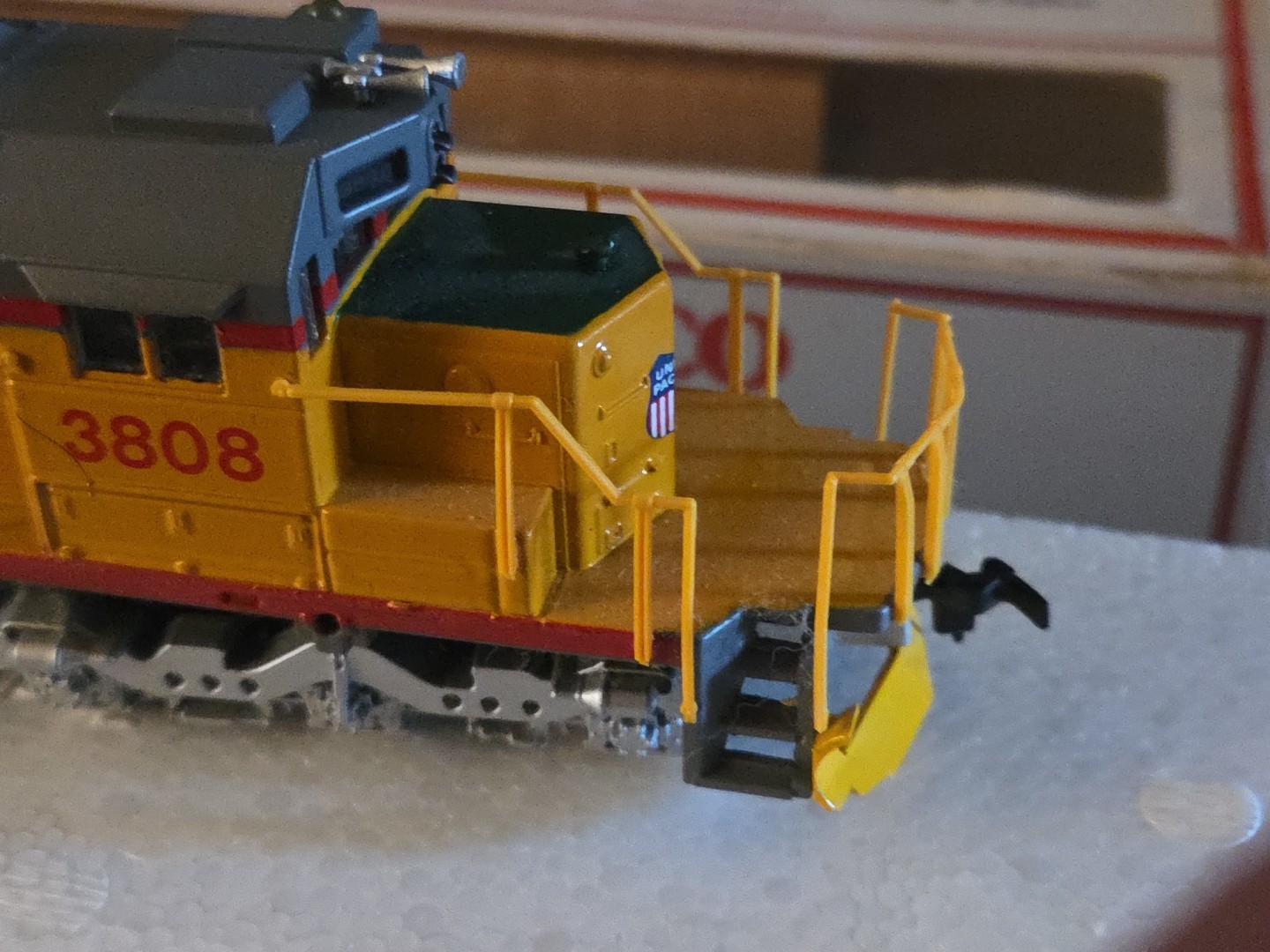 Bachmann Union Pacific SD40-2 Diesel #3808 Reversing Headlights & Blinking Warni