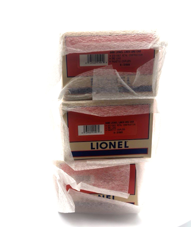 Lionel Steel 1996 Switcher Service Exclusive w/2 Ore Cars in Original Box