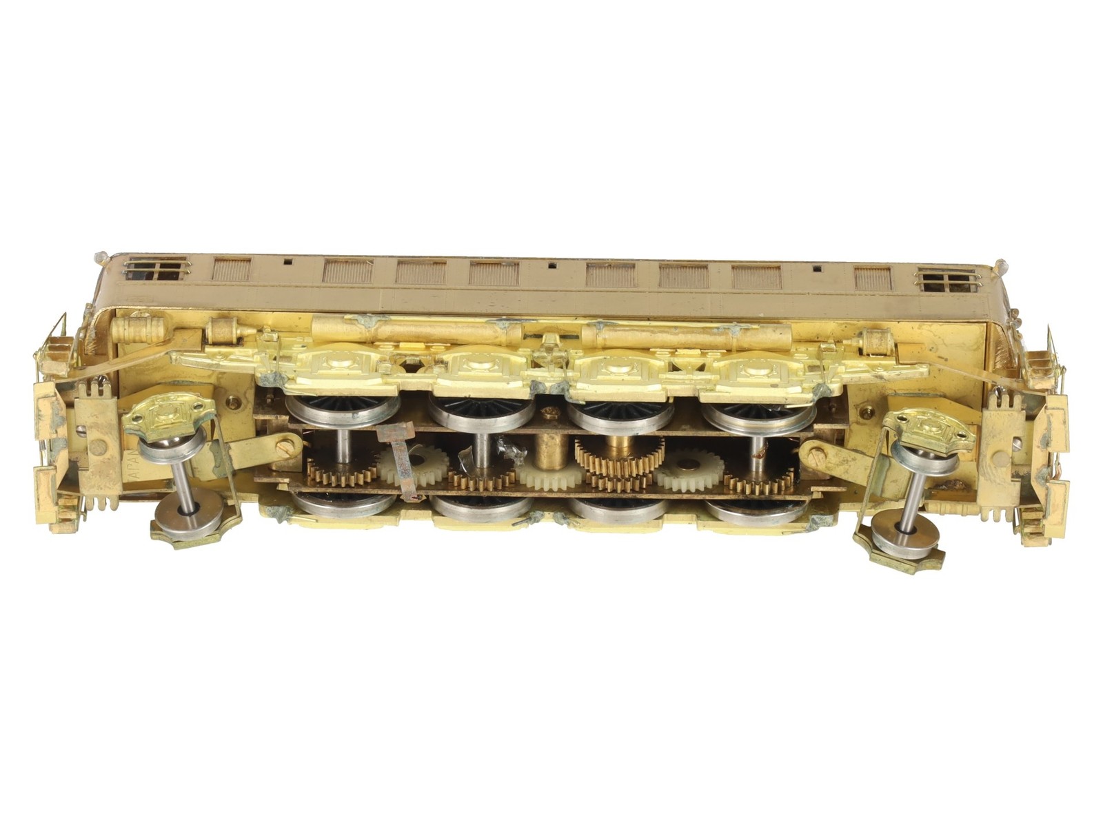Alco E-110 HO Scale Brass Pennsylvania L-6 Electric Locomotive/Box