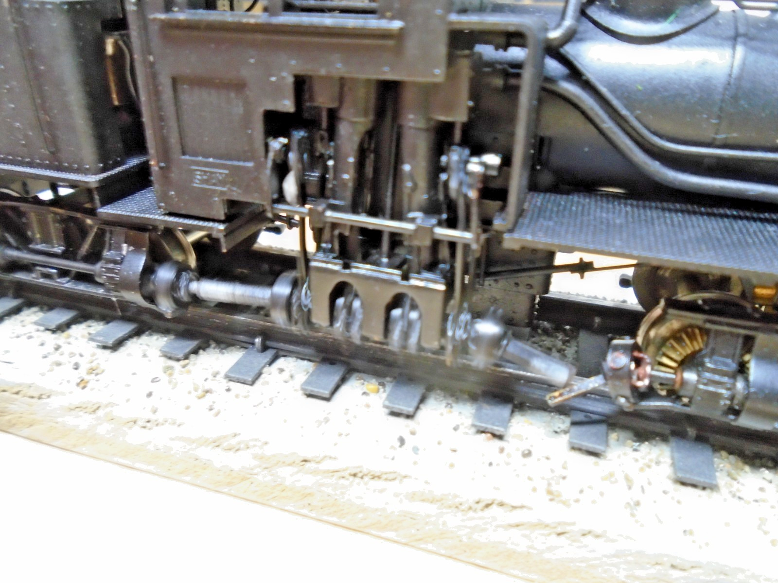 KTM-US Hobbies On3 Brass 13 Ton Shay Logging Loco Runs OB