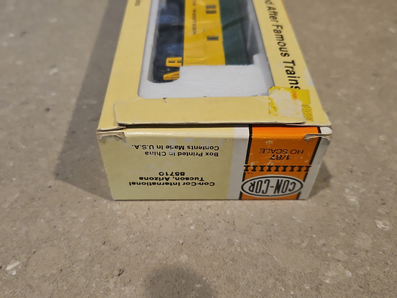 Vtg Con-Cor HO EMD E-7A Chicago & North Western CNW #5009A Powered 15-002371 LN