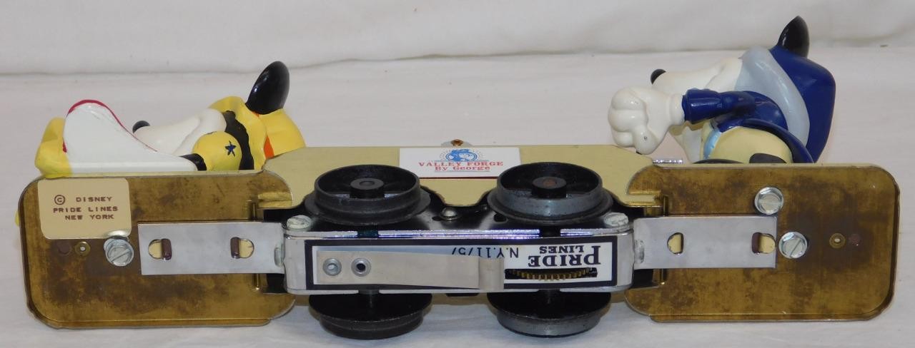 Pride Lines 1111 Mickey & Minnie Mouse Handcar Valley Forge TCA Runs Disney O