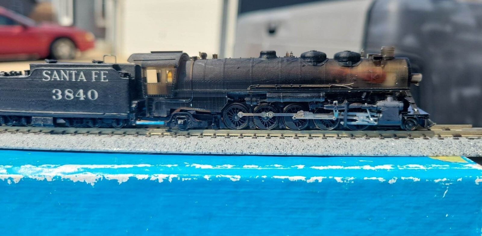 n-scale santa fe 3800 class 2-10-2 3d printed shells