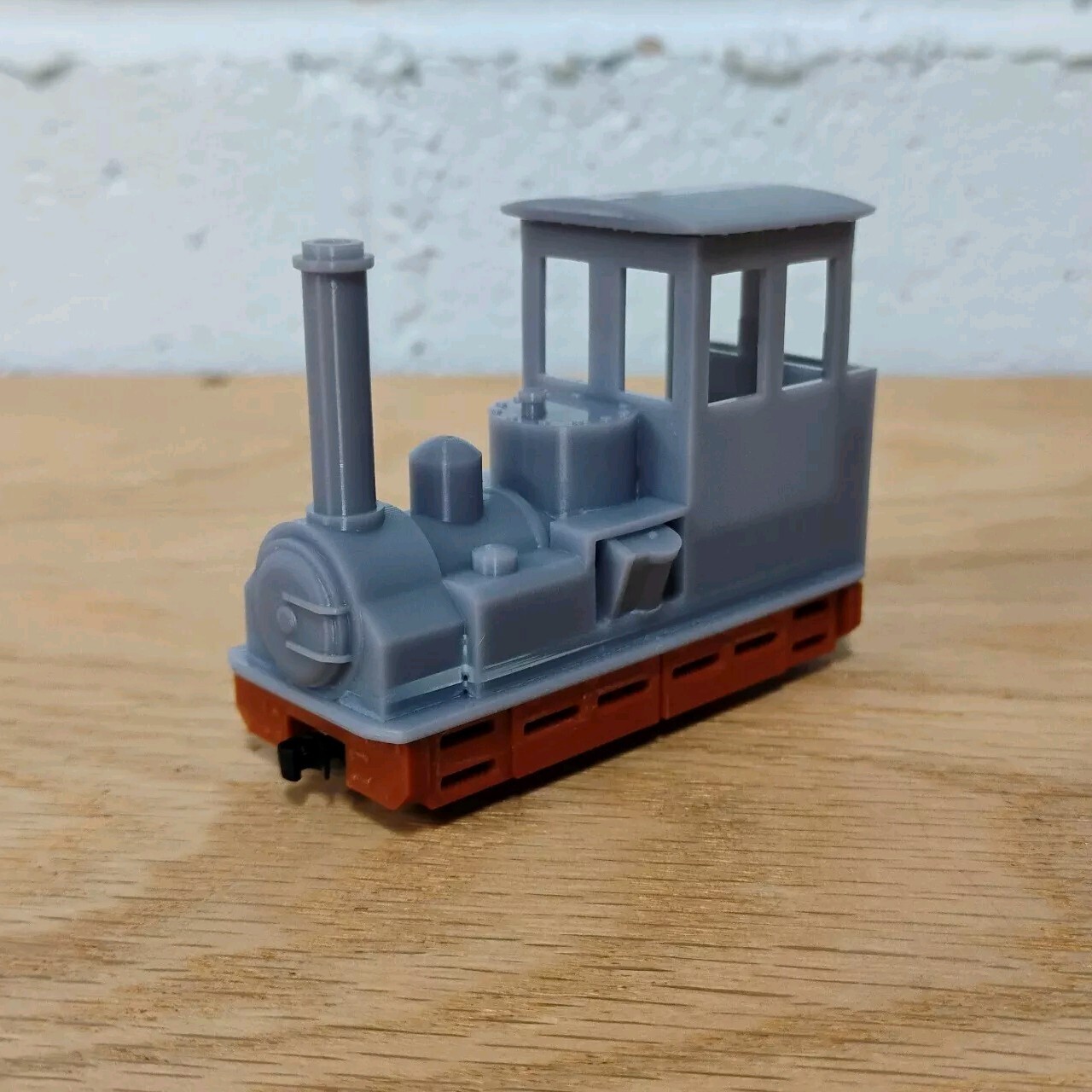 On18 T-BOILER HEISLER LOCO kit #2. For Kato 11-109/11-110 chassis. RESIN 3Dprint