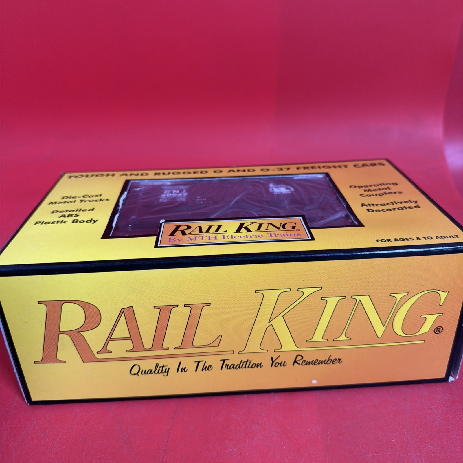Rail King Jersey Central Ore Car with Ore Load # 60949