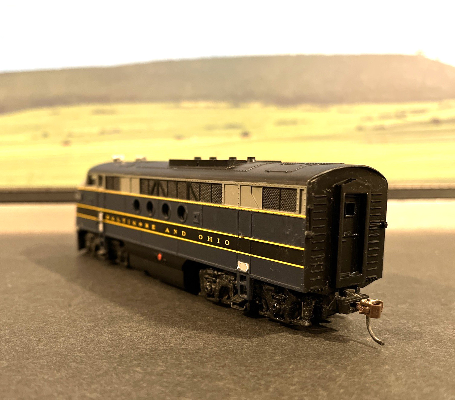 Bachmann EMD FT-A Locomotive Baltimore and Ohio No Number HO Scale DCC on Board