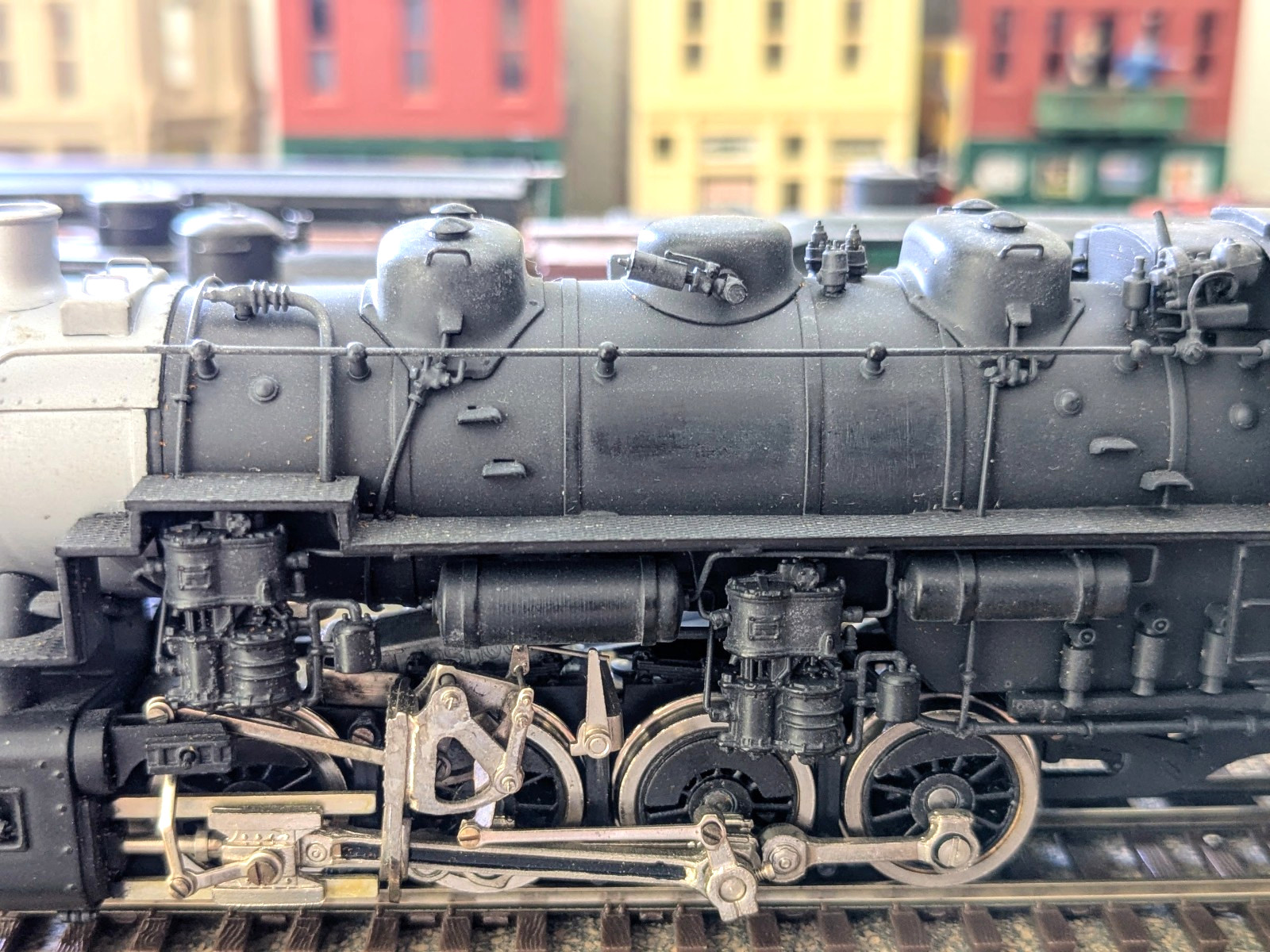 **L@@K! BRASS C&O N&W 0-8-0 STEAM LOCO TENSHODO PFM HO **RUNS G@@D **SUPER NICE!
