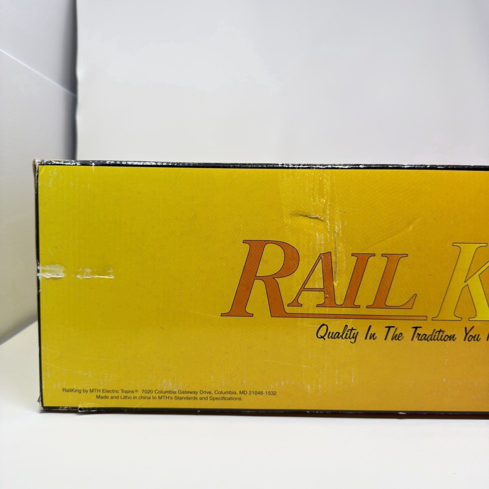 MTH Rail King Metropolitan 4-Car LO-V Subway Set Locomotive 30-2757-1