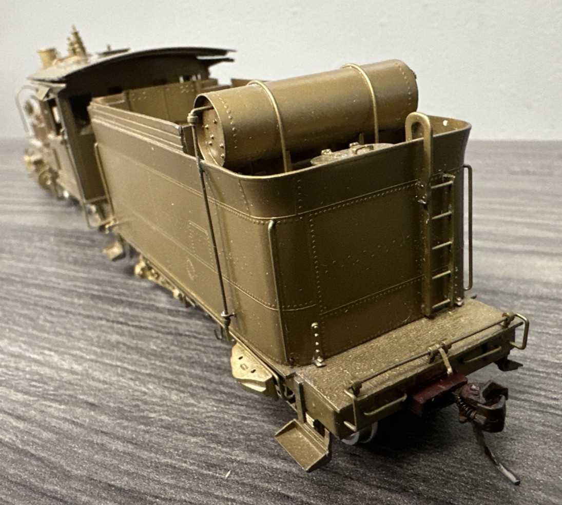 Pacific Fast Mail Sn3 Brass Class C-19 2-8-0 D&RGW #346 Unpainted Runs Well LNIB