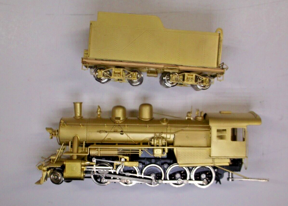 HO Sunset Models brass Frisco 2-10-0 in original box (lot BB 461)