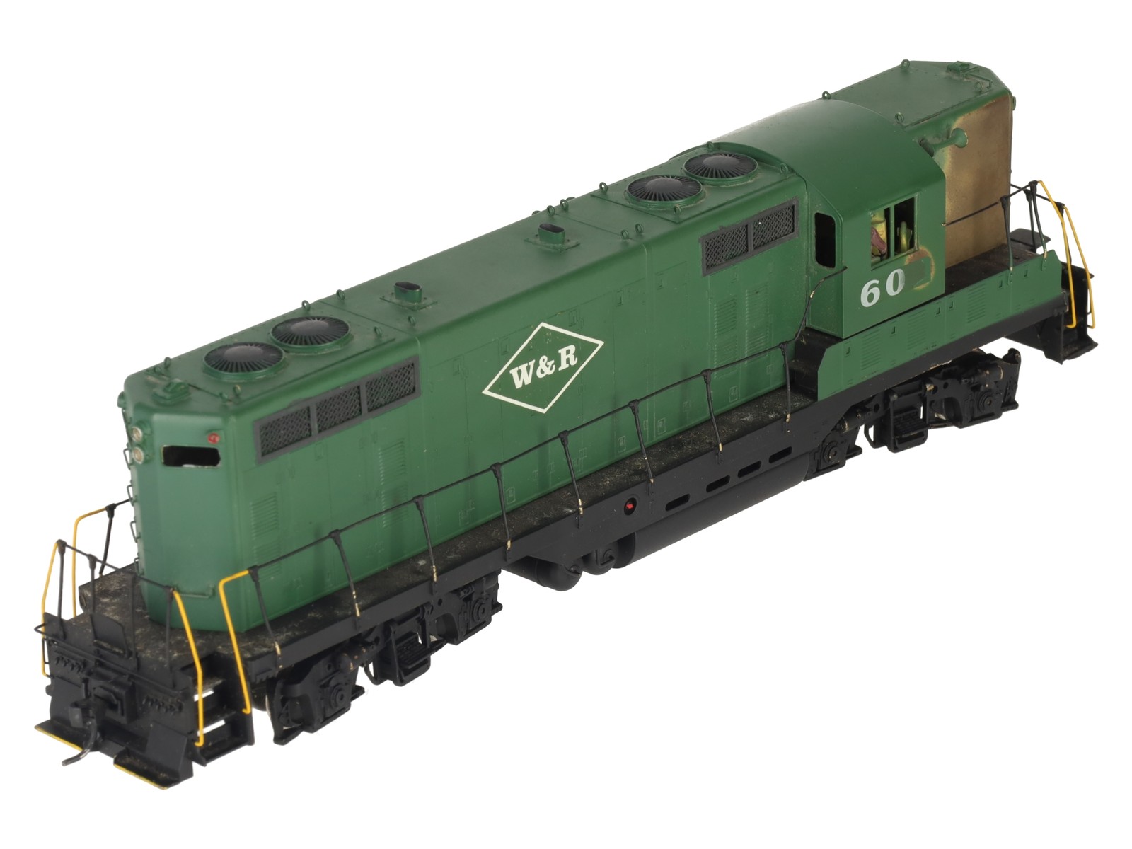 Sunset Models S Gauge BRASS W&R GP-7 Diesel Locomotive/Box