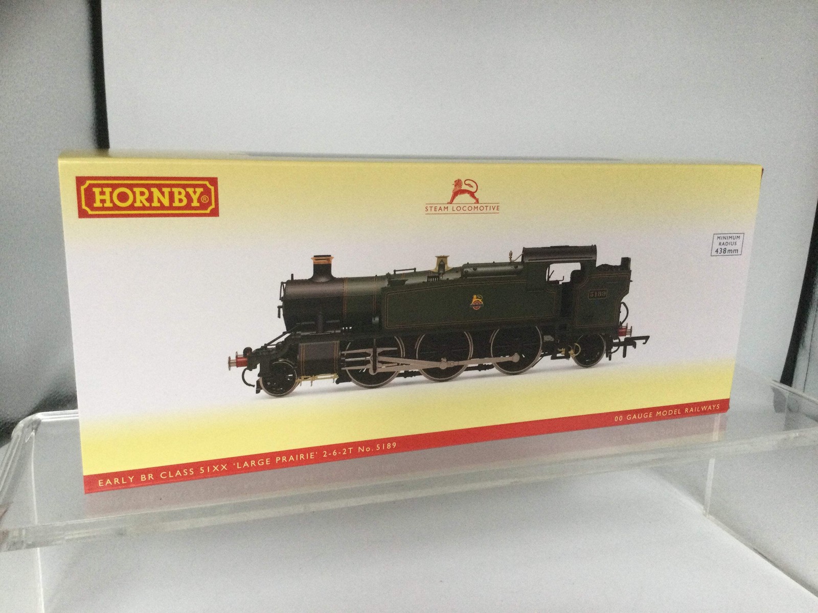 Hornby R3851 OO Gauge BR, 51XX Class ‘Large Prairie’, 2-6-2T 5189 – Era 4