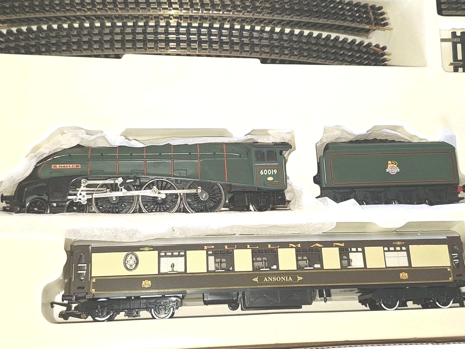Hornby R698 Tees Tyne Pullman Boxed Set & Track. New Old Stock. Mint Cond. OO