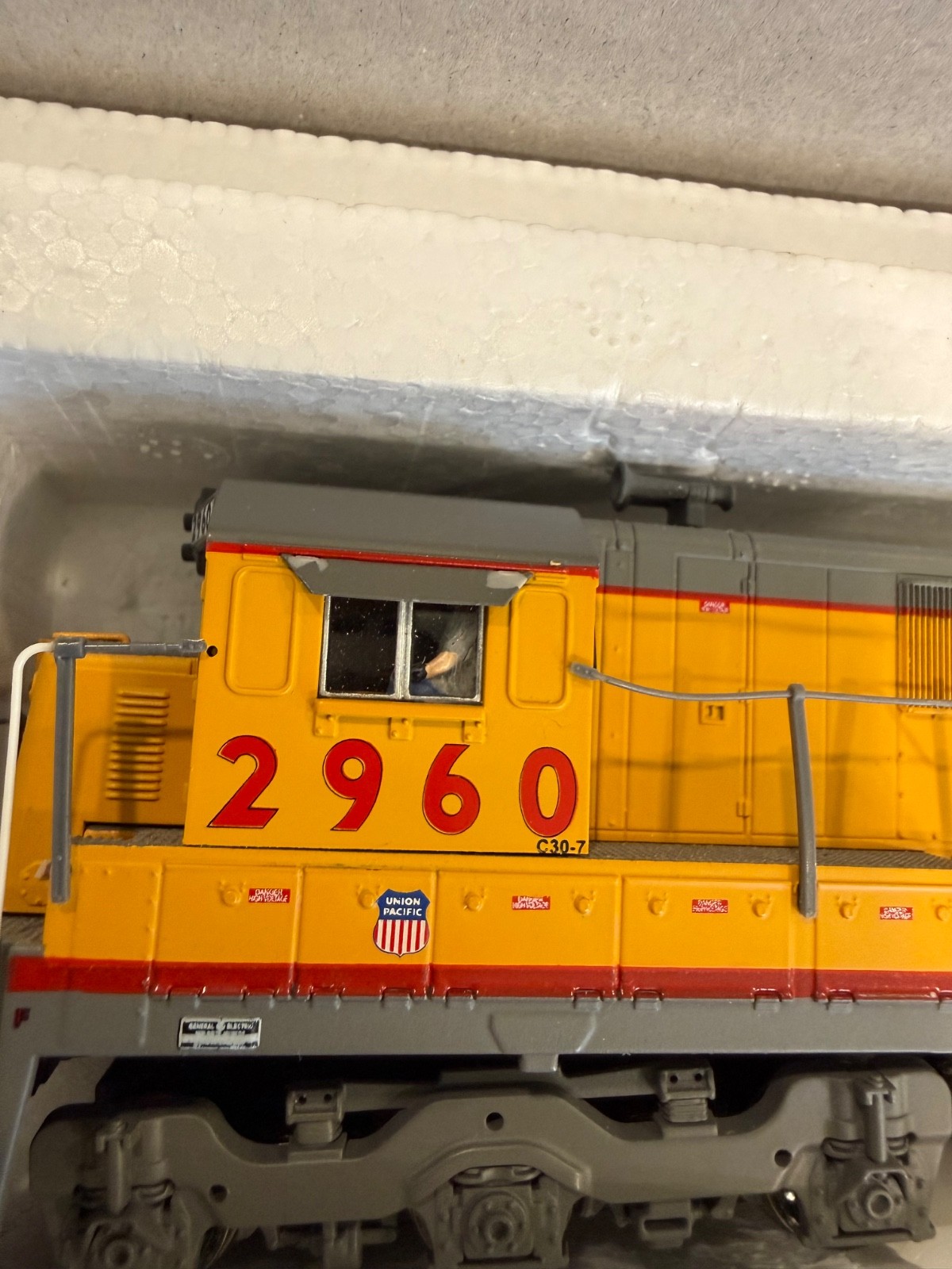 Broadway Limited Imports Union Pacific GE C30-7 4 Window UP#2961 HO Scale