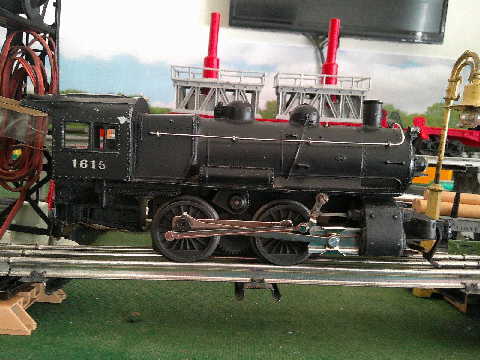 Lionel # 1615 Switcher in Outfit # 1549 from 1956 / Cars