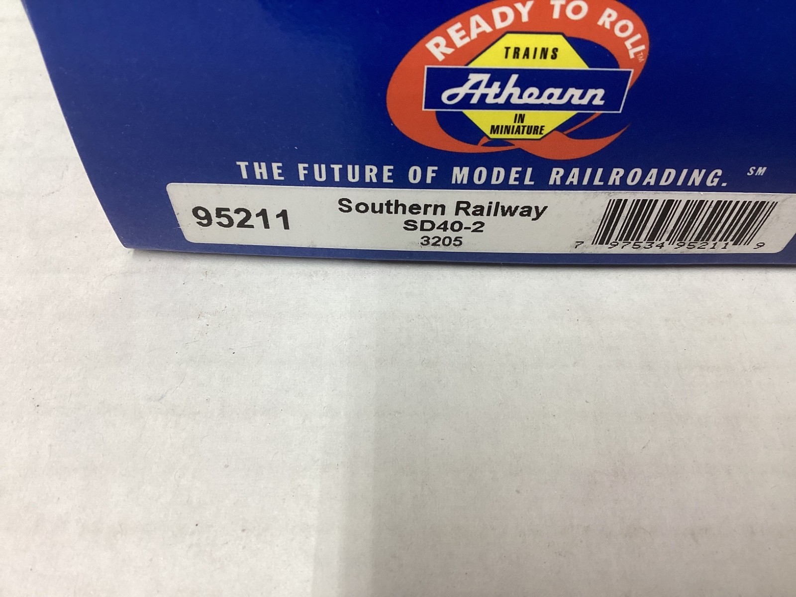 Athearn #95211 HO scale “Southern Railway” SD40-2 Rd.#3205