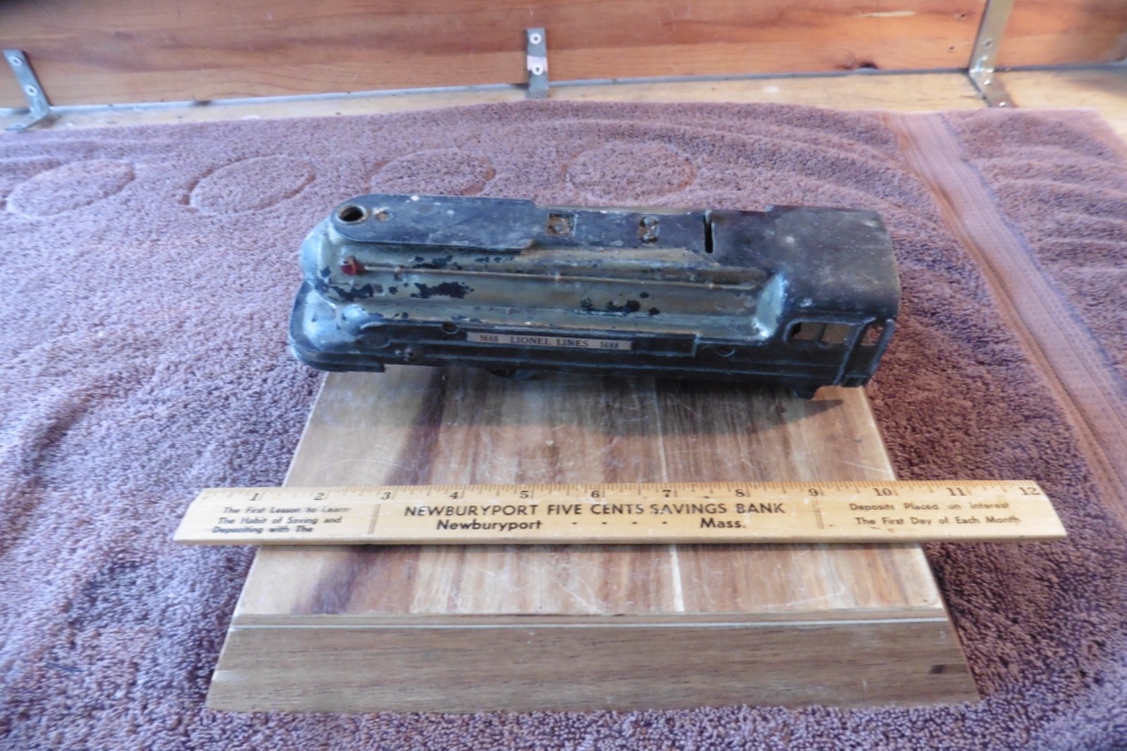 Antique Lionel Lines 1688 Locomotive Engine O Gauge For Parts Or Repair
