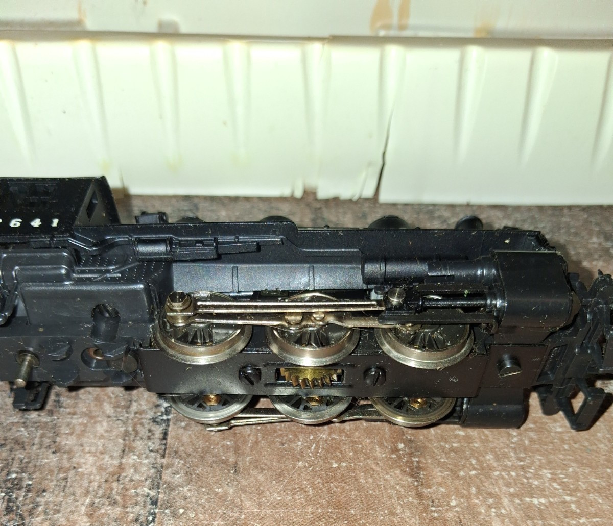 Vintage AHM 5141-B HO Penn Railroad 0-6-0 USRA Switcher 7641 w/Box Tested Read