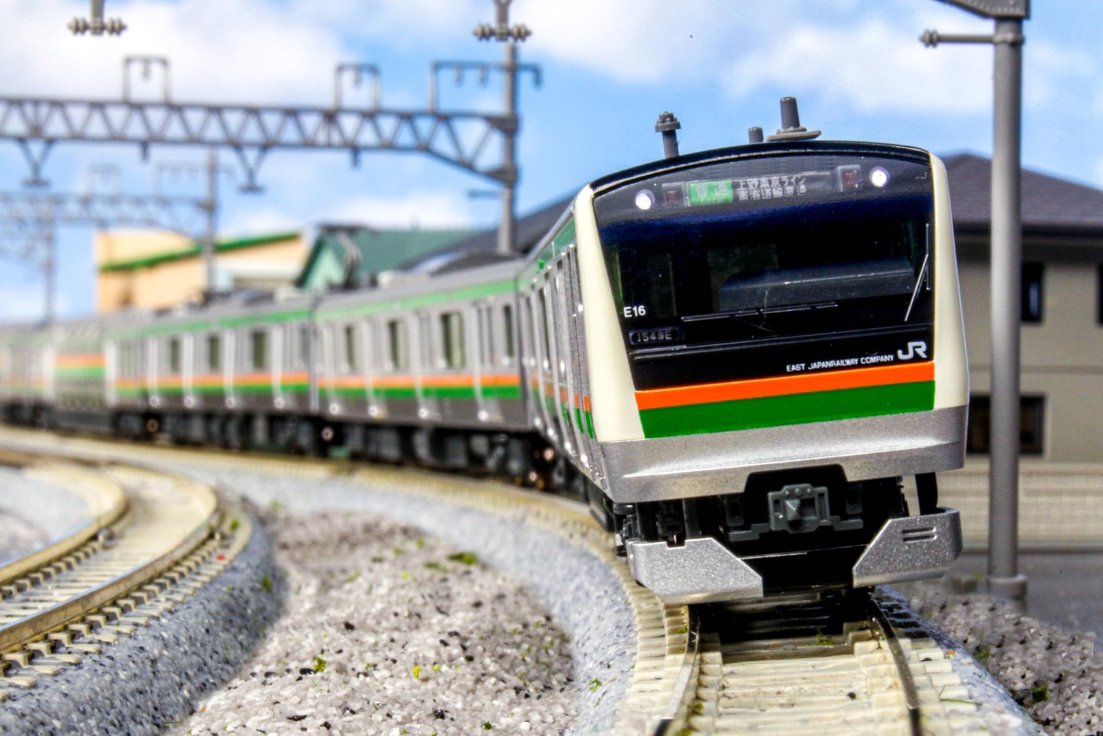 KATO N Gauge Starter Set E233 Series 3000 Series Tokaido Line Ueno Tokyo Line 10