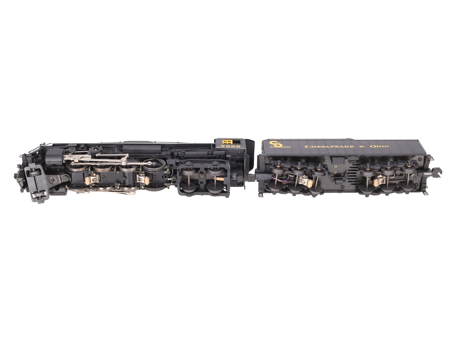 Lionel 6-38076 O Gauge Chesapeake & Ohio 2-8-4 Berkshire Steam Locomotive #2699