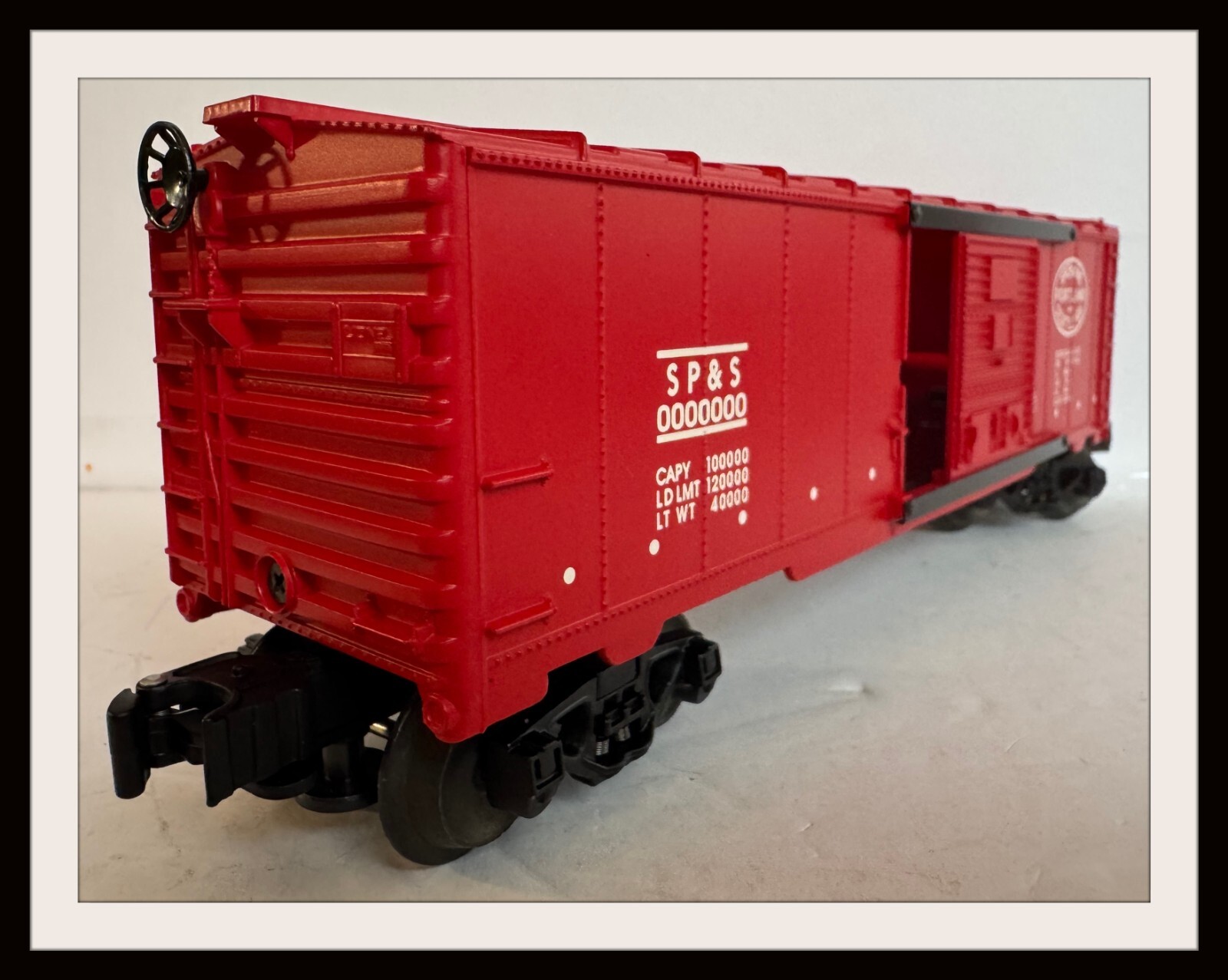 Lionel Seattle Portland &Spokane Box Car # 0000000 New Old Stock
