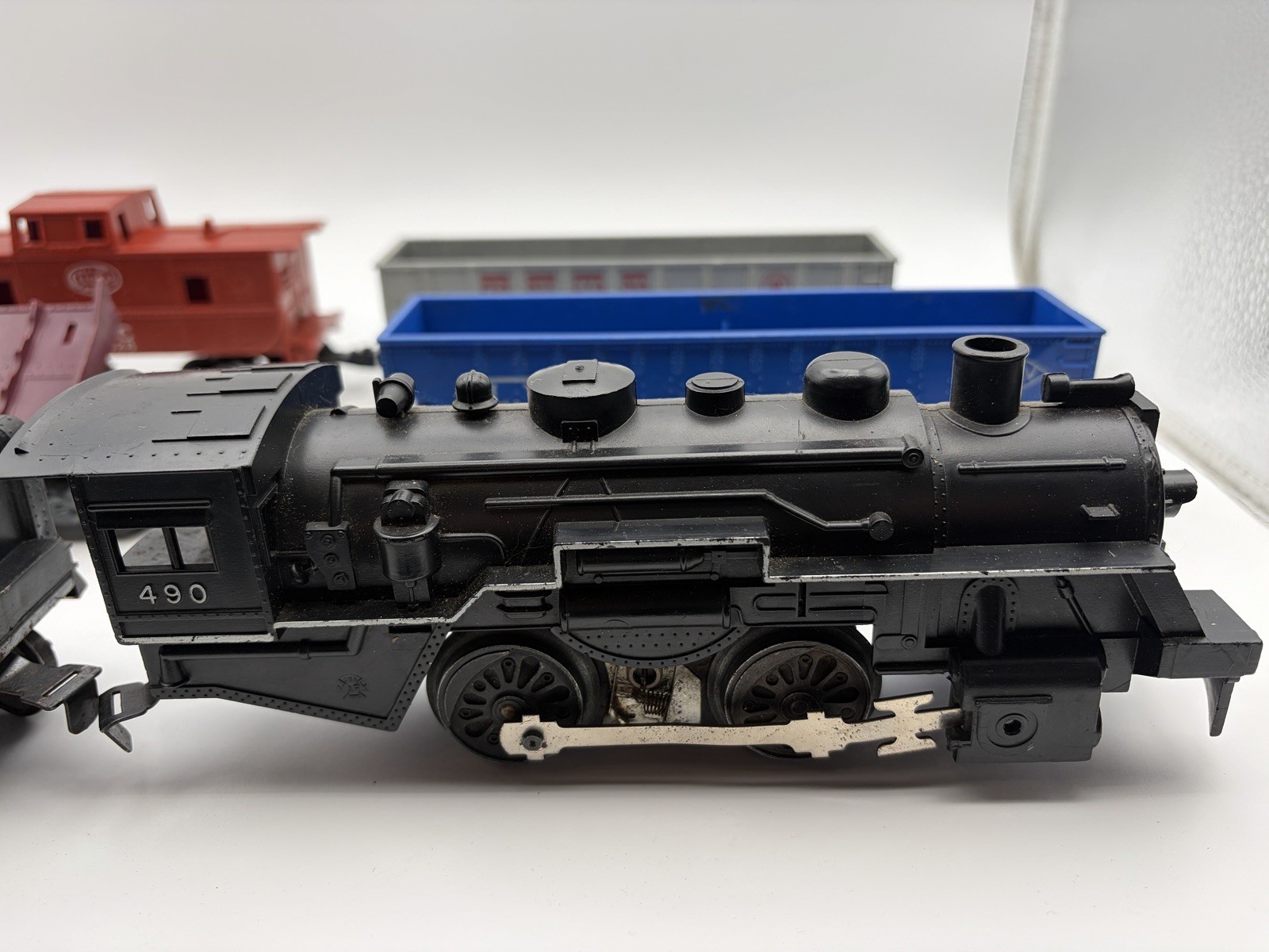 Vintage Marx 490 New York Central Train Set. With Transformer and Track. c Descr