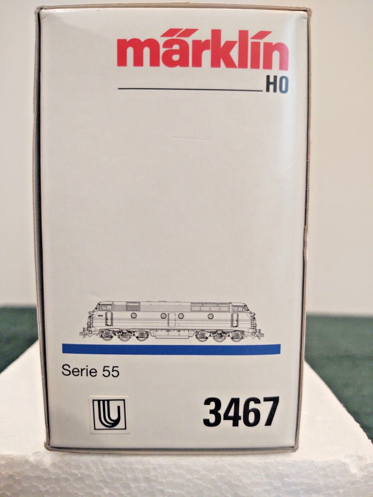 MARKLIN 3467 HO NEW NLA DIESEL SERIE NMBS LOCOMOTIVE 5504 Special series 1994