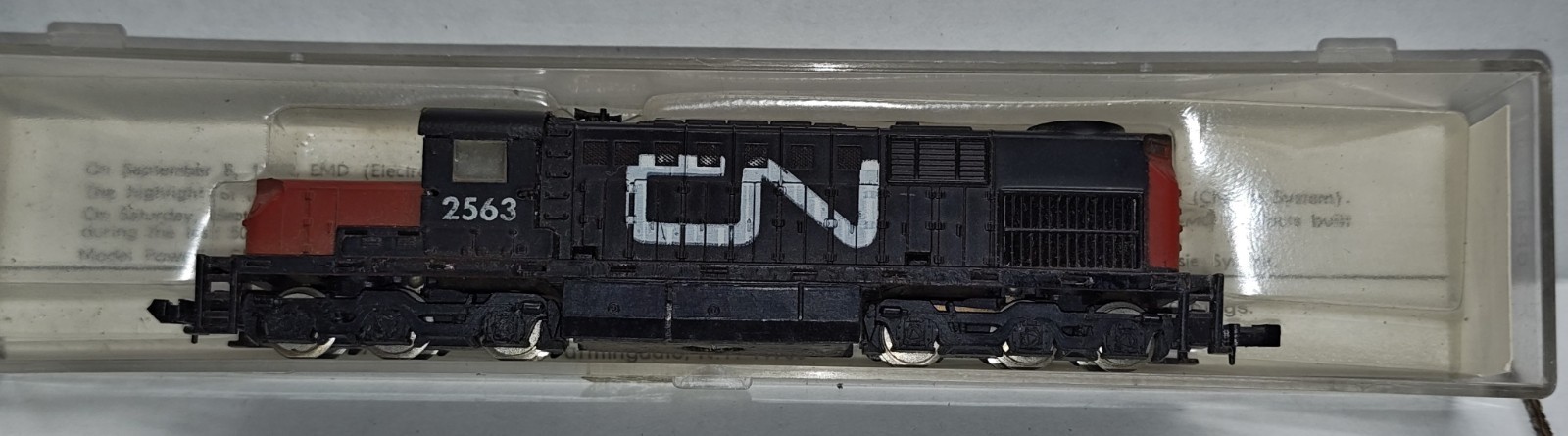 N Scale Model Power ALCO RSD-15 Canadian National