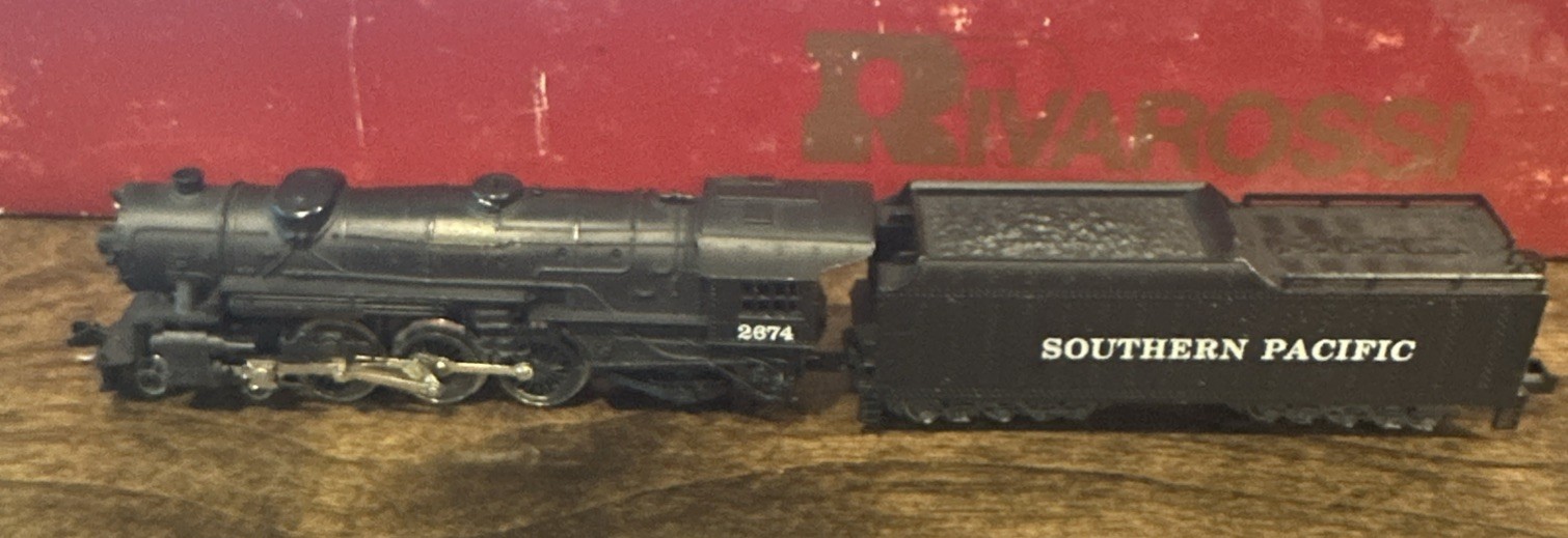 RIVAROSSI N-SCALE #2674 SOUTHERN PACIFIC (4-6-2)STEAM LOCO