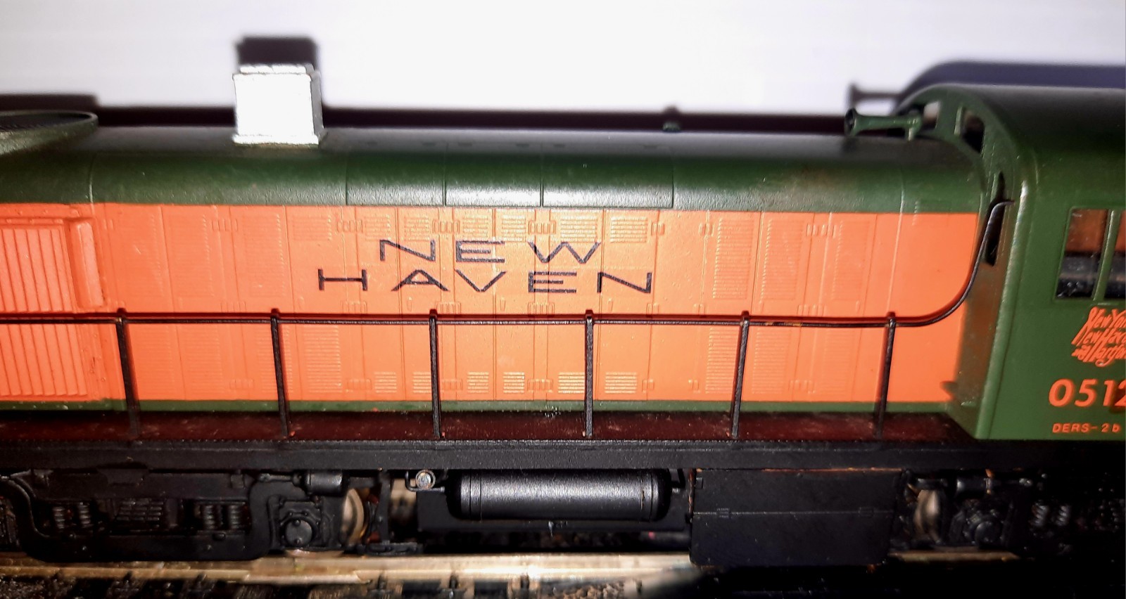 HO Alco Products Samhongsa Brass Custom Painted New Haven Railroad RS-2 #0512