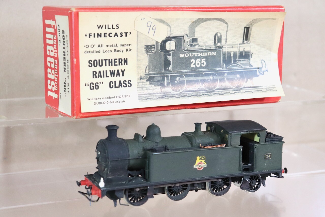 KIT SCRATCH BUILT BR GREEN WELSH RICHES 0-6-2 CLASS R RRR TANK LOCOMOTIVE 34 nx