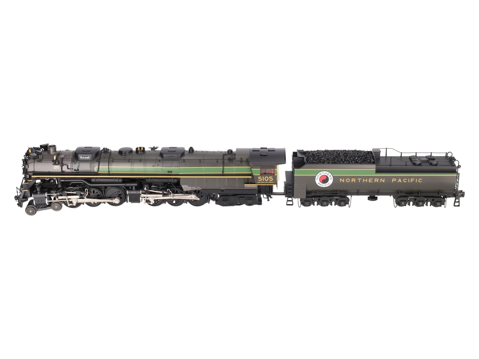 MTH 20-3946-1 O NP 4-6-6-4 Z6 Challenger Steam Loco & Tender #5105 w/PS3 LN/Box