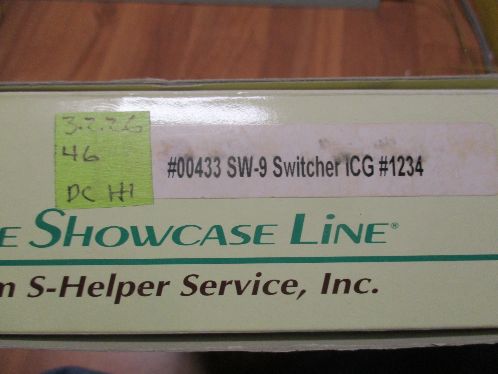 S Helper 00433 ICG SW-9 Diesel (3/2/26 46) Hirail DC