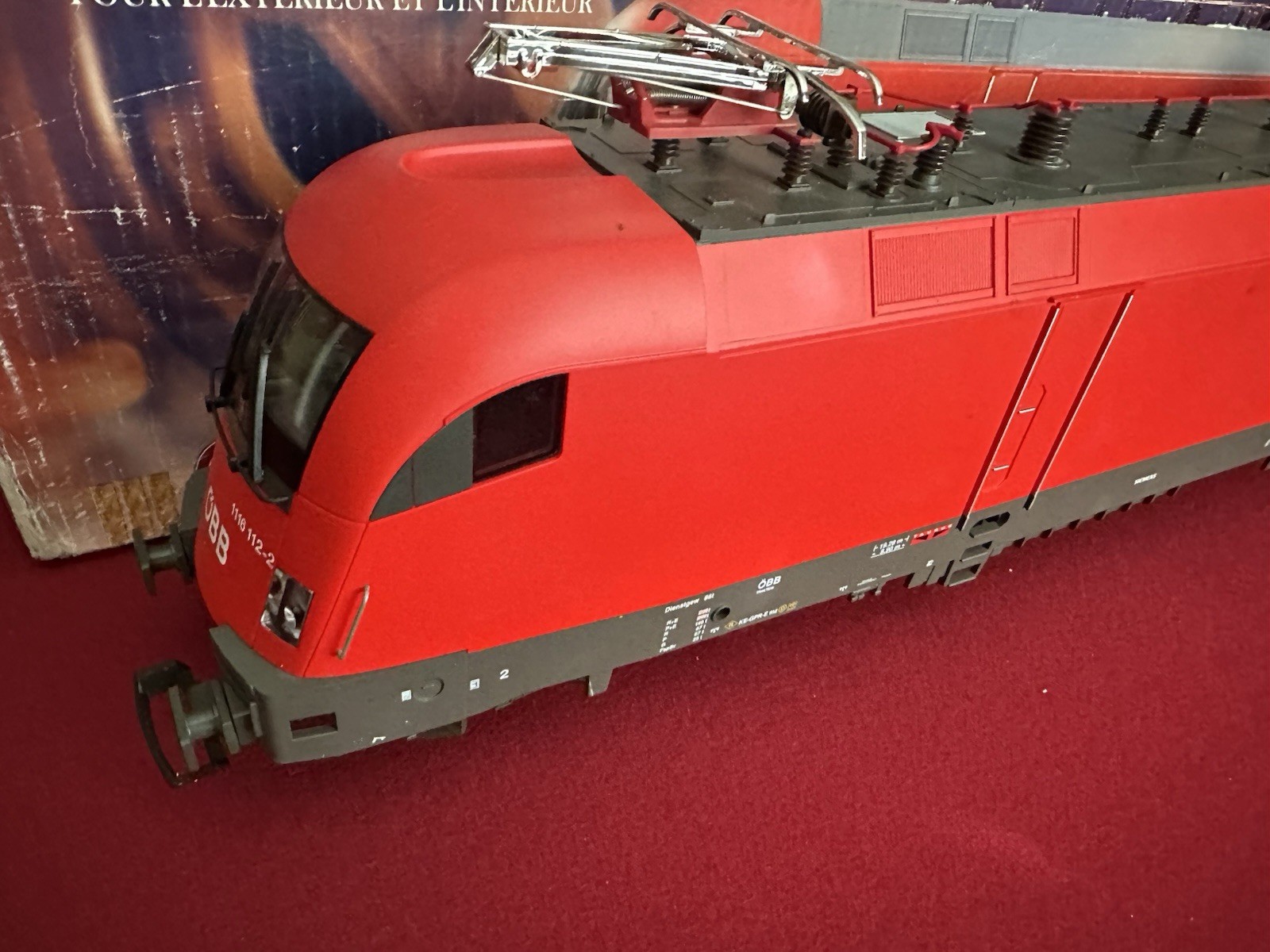 Piko 37412 Taurus OBB Electric Locomotive With Box